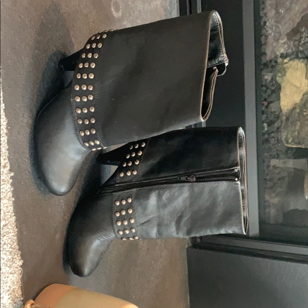 Black studded Boots